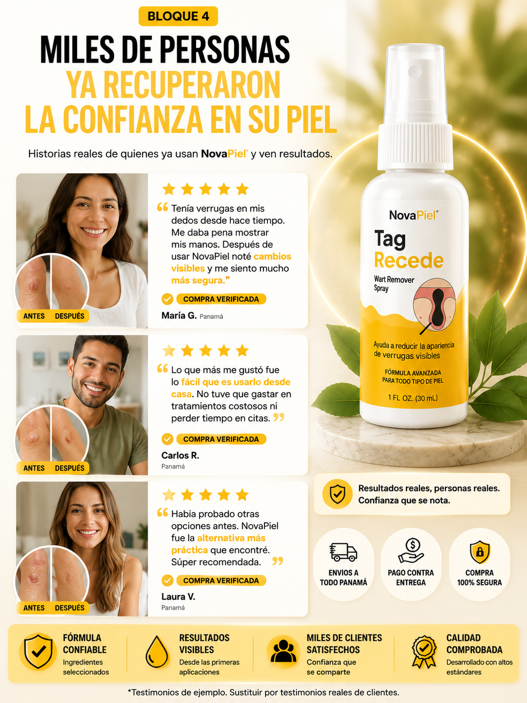 NovaPiel Elimina Verrugas y Manchas