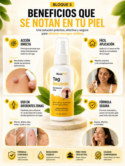 NovaPiel Elimina Verrugas y Manchas